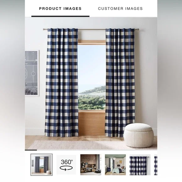 Crate & Kids Curtains (44x94) - Picture 7 of 8